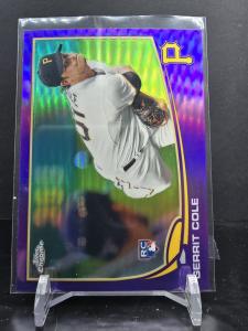 Gerrit Cole 2013 Topps Chrome Purple Refractor