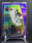 Gerrit Cole 2013 Topps Chrome Purple Refractor