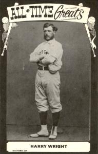 1973-80 TCMA Greats Postcard Harry Wright