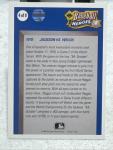 1990 Upper Deck Reggie Jackson Baseball Heroes Card