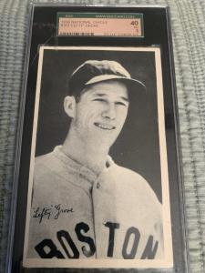 1936 National Chicle Lefty Grove HOF Card SGC 3