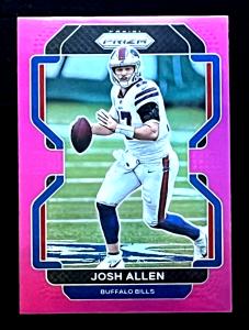 Josh Allen 2021 Panini Prizm Pink Parallel Card