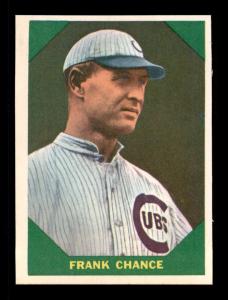 1960 Fleer Frank Chance Baseball Card #50