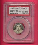 Joe Tinker PSA 6 1910-12 Sweet Cap Pin