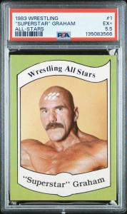 Billy Graham 1983 Wrestling All Stars Rookie Card