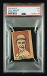 1928 W513 Paul Waner Hand Cut Card PSA 5