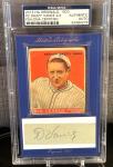 Dazzy Vance 2013 Goudey Cut Signature Autograph