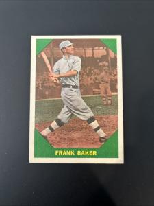1960 Fleer Home Run Baker Baseball Card #41