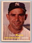 1957 Topps Yogi Berra Yankees Card #2