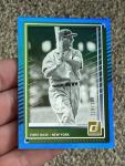 Lou Gehrig Blue Foil Laser Parallel #55 2025