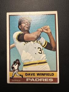 1976 Topps Dave Winfield Baseball Card #160