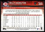 2015 Topps Black #333 Billy Hamilton Cincinnati Reds