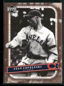 2005 Upper Deck Classics Stan Coveleski #87 Card