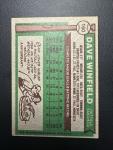 1976 Topps Dave Winfield Baseball Card #160