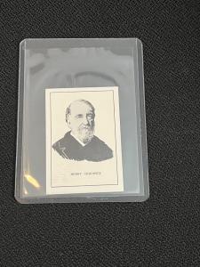 1950-55 Callahan Henry Chadwick Hall of Fame Card