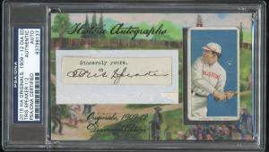 2015 Tris Speaker T206 Card & Autograph