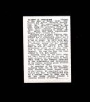 1950-56 A.G. Spalding Callahan Hall of Fame Card