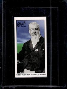 2009 TRISTAR Obak Mini T212 Alexander Cartwright Card