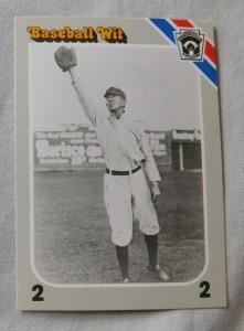 1990 Interpretive Marketing Baseball Wit Card