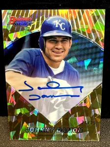 Johnny Damon 2016 Bowman's Best Atomic Refractor /25