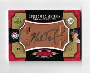 2005 Mark Teixeira Autograph Sweet Spot Card 15/15