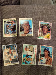 1978 Topps Baseball Cards – Choose Your Favorite