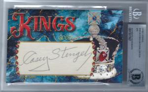 Casey Stengel 2023 HA Kings Autograph Beckett 2/15