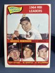 Topps 1964 RBI Leaders Mantle Robinson Killebrew