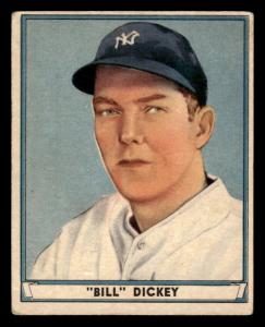 1941 Play Ball Bill Dickey Yankees #70 Card