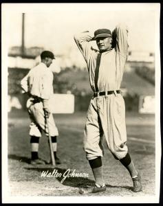 Rare Walter Johnson Premium Photo - Uncatalogued!