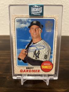 2024 Topps Brett Gardner Buyback Auto #85 Yankees