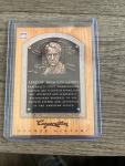 2012 Panini Cooperstown Kenesaw Landis Bronze Card