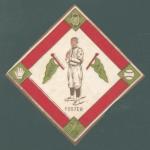 1914 B18 Eddie Foster Washington Senators Green Variation