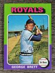 1975 Topps Mini George Brett Rookie Card