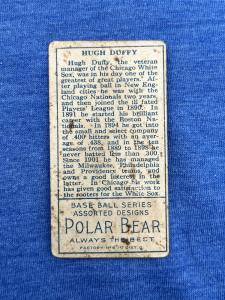1911 T205 Hugh Duffy Gold Border Baseball Card