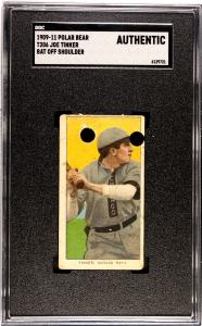 1909-11 Polar Bear T-206 Joe Tinker Card