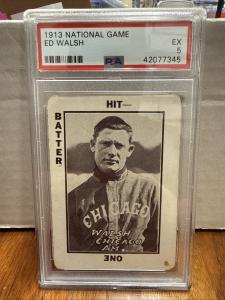 1913 Ed Walsh HOF PSA 5 Chicago White Sox Card