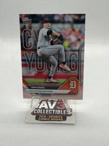 Tarik Skubal 2025 Topps Now Detroit Tigers Card