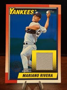 2025 Topps Series 1 Mariano Rivera Blue Relic /150