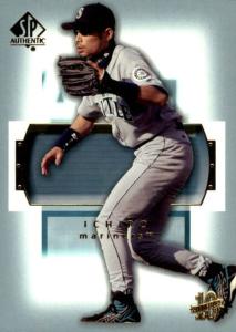 2003 SP Authentic Ichiro Suzuki Seattle Mariners Card