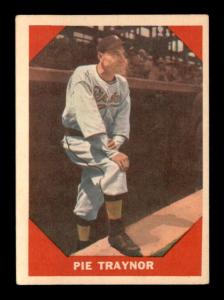 1960 Fleer #77 Pie Traynor Baseball Card