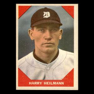 Harry Heilmann 1960 Fleer Baseball Card #65