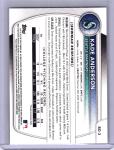 Kade Anderson 2025 Bowman Draft Seattle Mariners Card