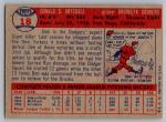 1957 Topps Don Drysdale Rookie Card
