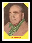 1960 Fleer Ed Barrow Baseball Greats Card