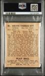 1940 Mel Ott Play Ball Card #88 PSA 2