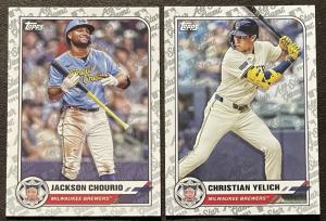 Milwaukee Brewers 2025 Topps All-Star Team Set