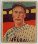 1934-36 Diamond Stars #32 Sam Rice Card