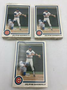 Chicago Cubs 1985 7-Up Wrigley Field Card Set