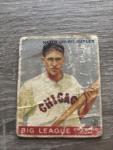 1933 Hazen Ki-Ki Cuyler Goudey Baseball Card #23